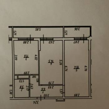 Продается 2-х комнатная квартира, 66 м²