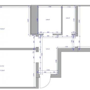 Продается 2-х комнатная квартира, 71,3 м²