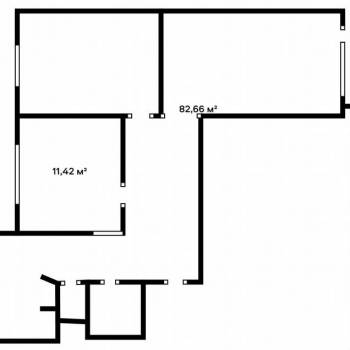 Продается 3-х комнатная квартира, 76,8 м²
