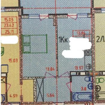Сдается 1-комнатная квартира, 37,5 м²