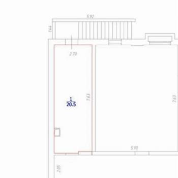Продается Нежилое помещение, 20,5 м²