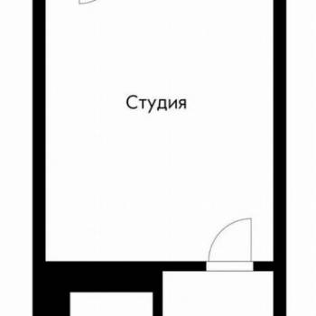 Продается 1-комнатная квартира, 20,9 м²