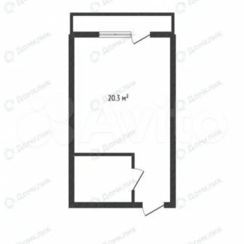 Продается 1-комнатная квартира, 21,3 м²