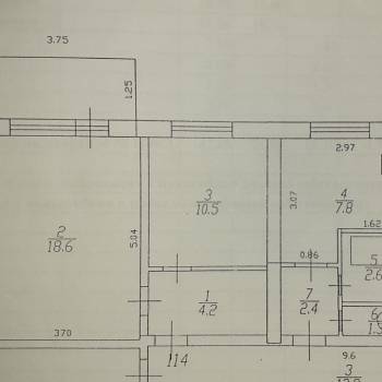 Продается 2-х комнатная квартира, 47,4 м²