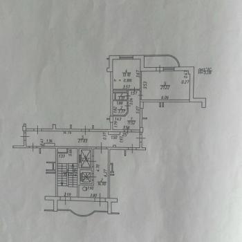 Продается 1-комнатная квартира, 50,5 м²