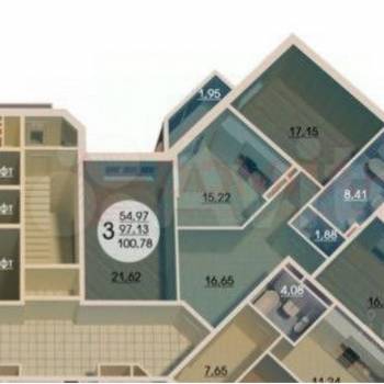 Сдается Многокомнатная квартира, 97,2 м²
