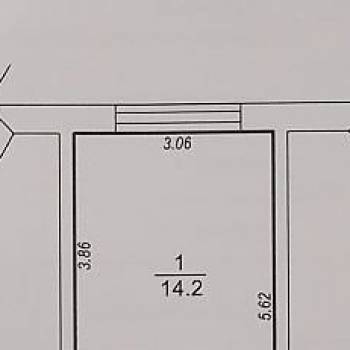 Продается 1-комнатная квартира, 16,8 м²