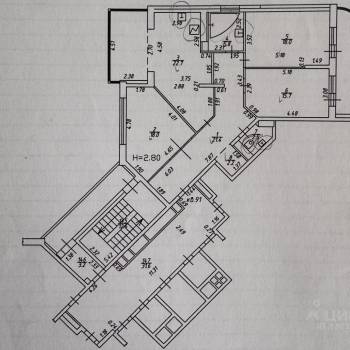 Продается 3-х комнатная квартира, 127,1 м²