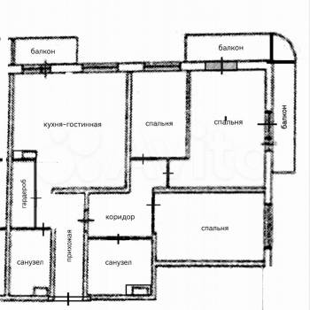 Продается Многокомнатная квартира, 111 м²