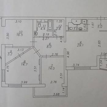 Продается Многокомнатная квартира, 102 м²