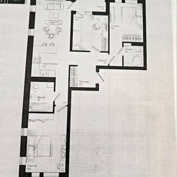 Продается 3-х комнатная квартира, 79 м²