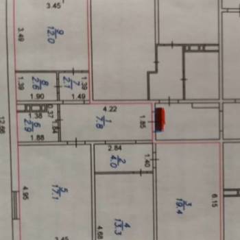 Продается 3-х комнатная квартира, 82 м²
