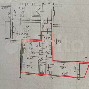 Сдается 2-х комнатная квартира, 47 м²