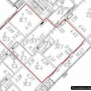 Продается 2-х комнатная квартира, 68 м²