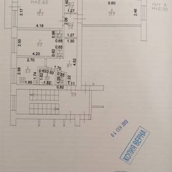 Продается 3-х комнатная квартира, 59,3 м²