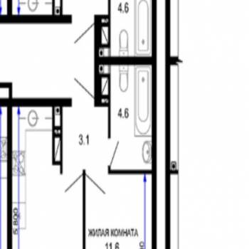 Сдается 1-комнатная квартира, 35,8 м²