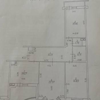 Продается 3-х комнатная квартира, 97 м²