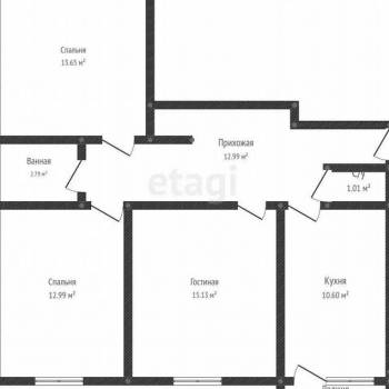 Продается 3-х комнатная квартира, 69,8 м²
