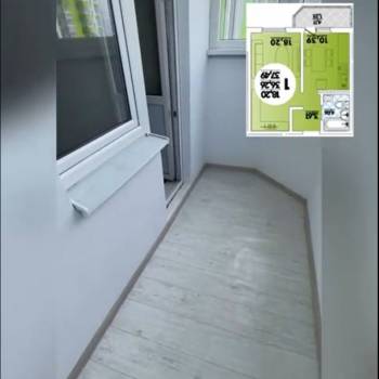 Продается 1-комнатная квартира, 37,5 м²