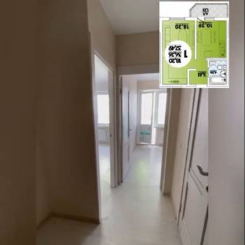 Продается 1-комнатная квартира, 37,5 м²