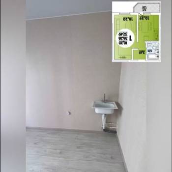 Продается 1-комнатная квартира, 37,5 м²