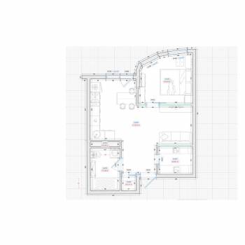 Сдается 2-х комнатная квартира, 45 м²