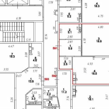 Продается 1-комнатная квартира, 48,8 м²