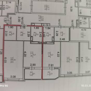 Продается 1-комнатная квартира, 47,8 м²
