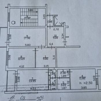 Продается 3-х комнатная квартира, 74,8 м²