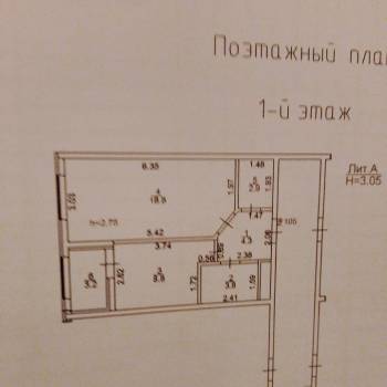 Продается 1-комнатная квартира, 38,6 м²