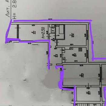 Продается Многокомнатная квартира, 77,7 м²