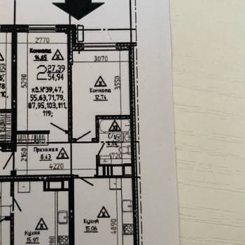 Продается 2-х комнатная квартира, 55,9 м²