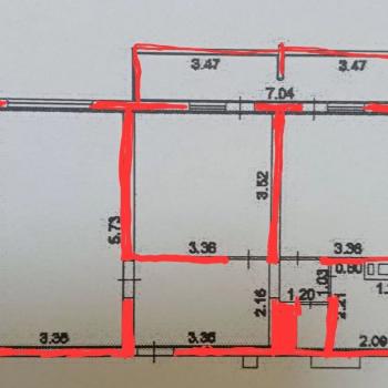 Продается 2-х комнатная квартира, 56,2 м²