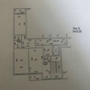 Продается 2-х комнатная квартира, 74,5 м²