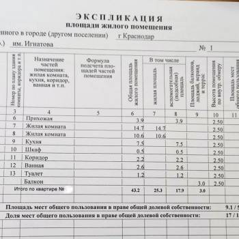 Продается 2-х комнатная квартира, 43,2 м²