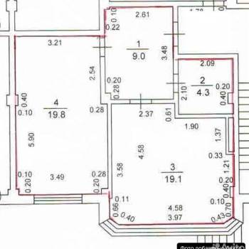 Продается 1-комнатная квартира, 52,2 м²