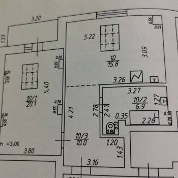 Продается 1-комнатная квартира, 53 м²
