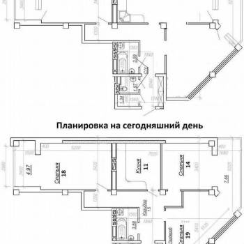 Продается 3-х комнатная квартира, 82,1 м²