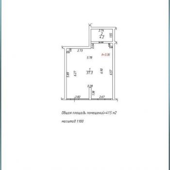Сдается Нежилое помещение, 40,8 м²