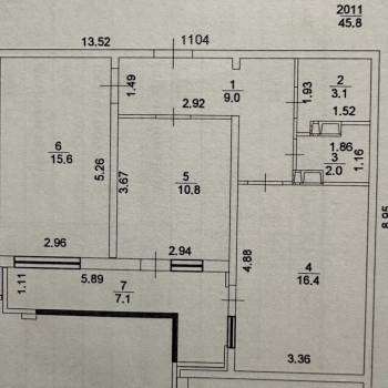 Продается 2-х комнатная квартира, 65 м²