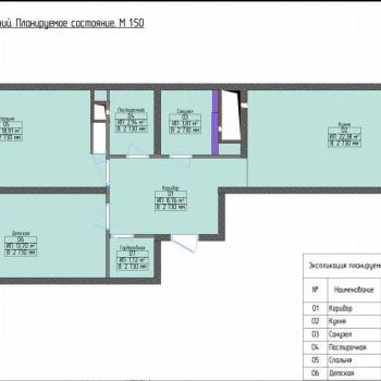 Продается 2-х комнатная квартира, 64 м²