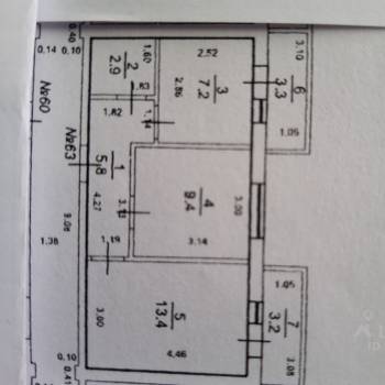 Продается 2-х комнатная квартира, 38,7 м²