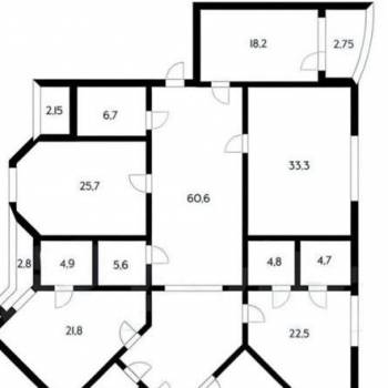 Продается Многокомнатная квартира, 255,65 м²