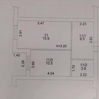 Сдается 1-комнатная квартира, 39 м²