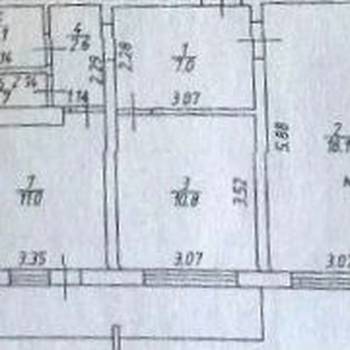 Продается 2-х комнатная квартира, 54,3 м²