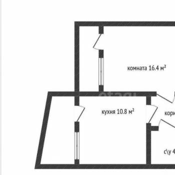 Продается 1-комнатная квартира, 36 м²