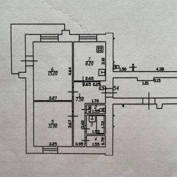 Продается 2-х комнатная квартира, 49 м²