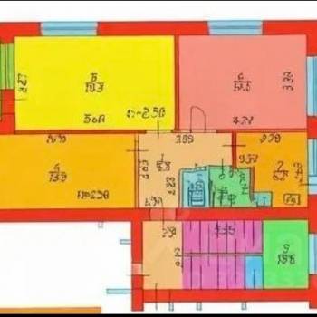 Продается 3-х комнатная квартира, 60,8 м²