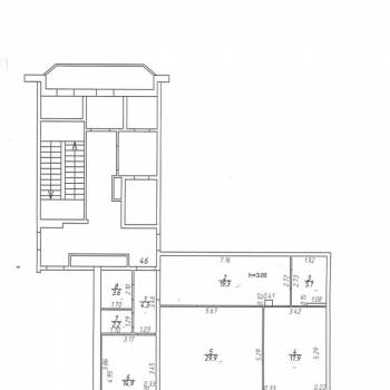 Продается 2-х комнатная квартира, 97,2 м²