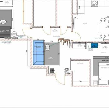 Сдается 2-х комнатная квартира, 75 м²